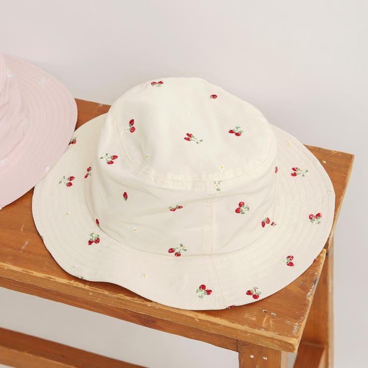 アイボリー | 刺繍ハット | ブランシェス