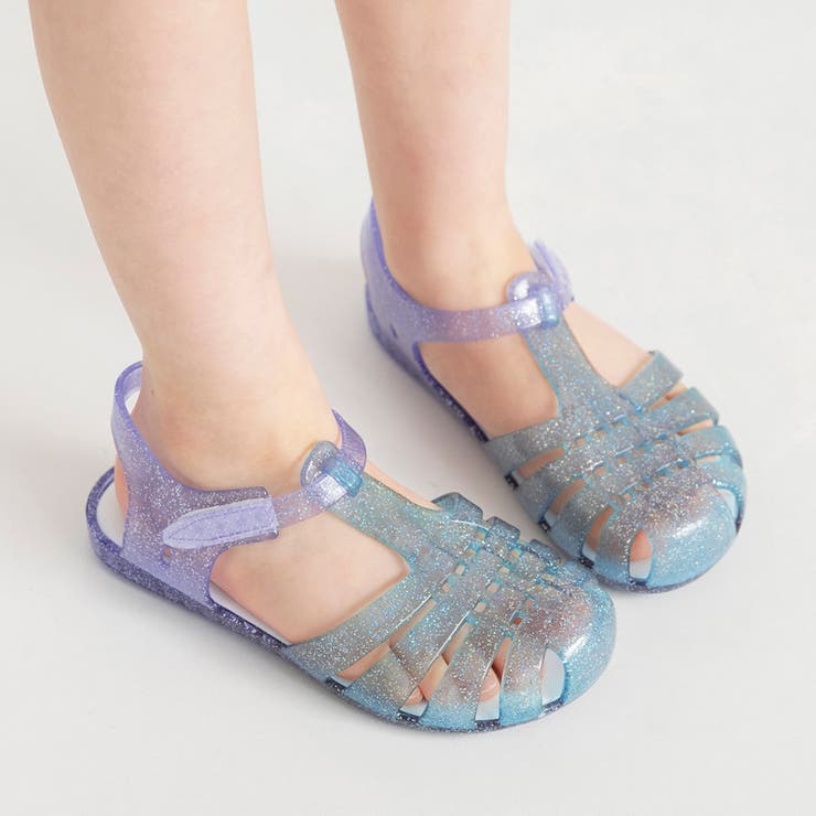 グリーン | キラキラクリアサンダル | ブランシェス