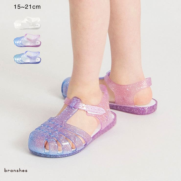 キラキラクリアサンダル | ブランシェス | 詳細画像1 
