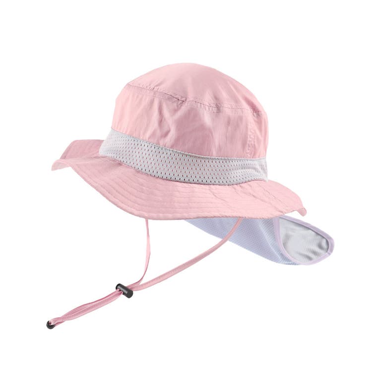 【接触冷感】フローズンメッシュネックカバー付きハット | ブランシェス | 詳細画像8 