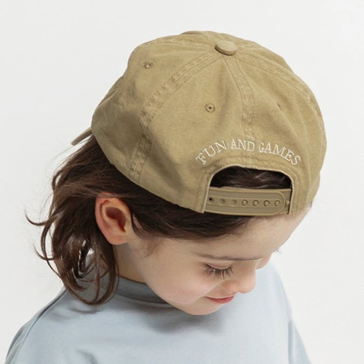 ベージュ | バックロゴ刺しゅうキャップ | ブランシェス