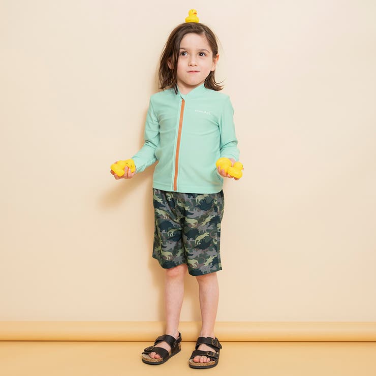 【水着】長袖 ラッシュガード | ブランシェス | 詳細画像4 