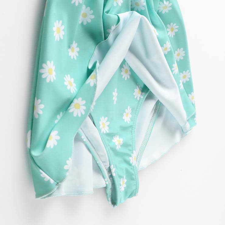 【水着】リボンアクセント総柄 ワンピース | ブランシェス | 詳細画像11 