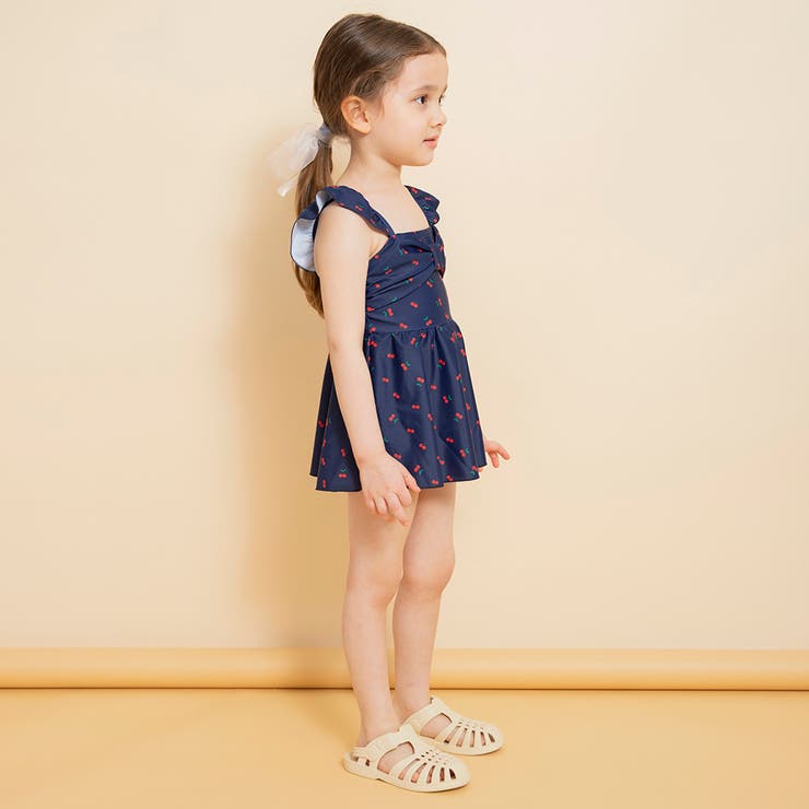 【水着】リボンアクセント総柄 ワンピース | ブランシェス | 詳細画像19 