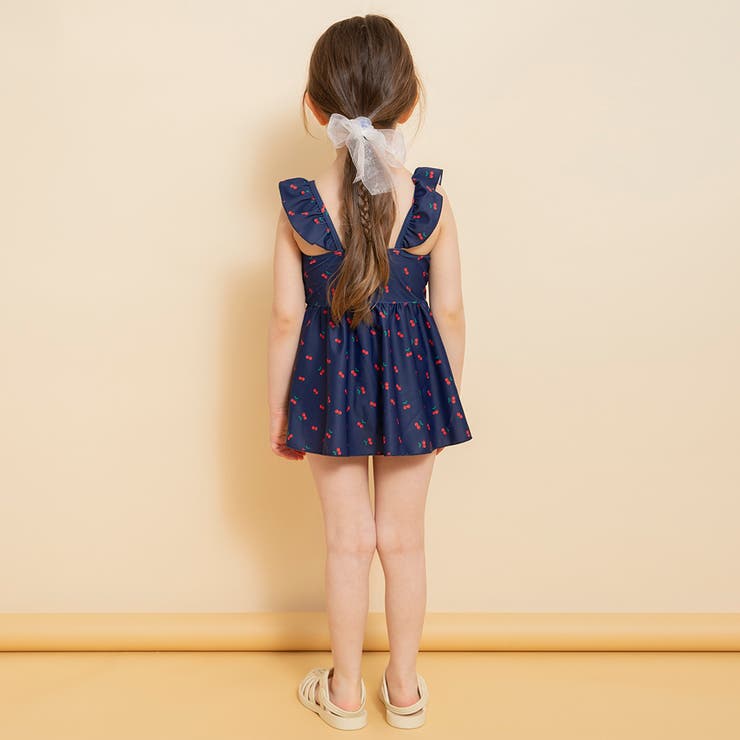 【水着】リボンアクセント総柄 ワンピース | ブランシェス | 詳細画像20 