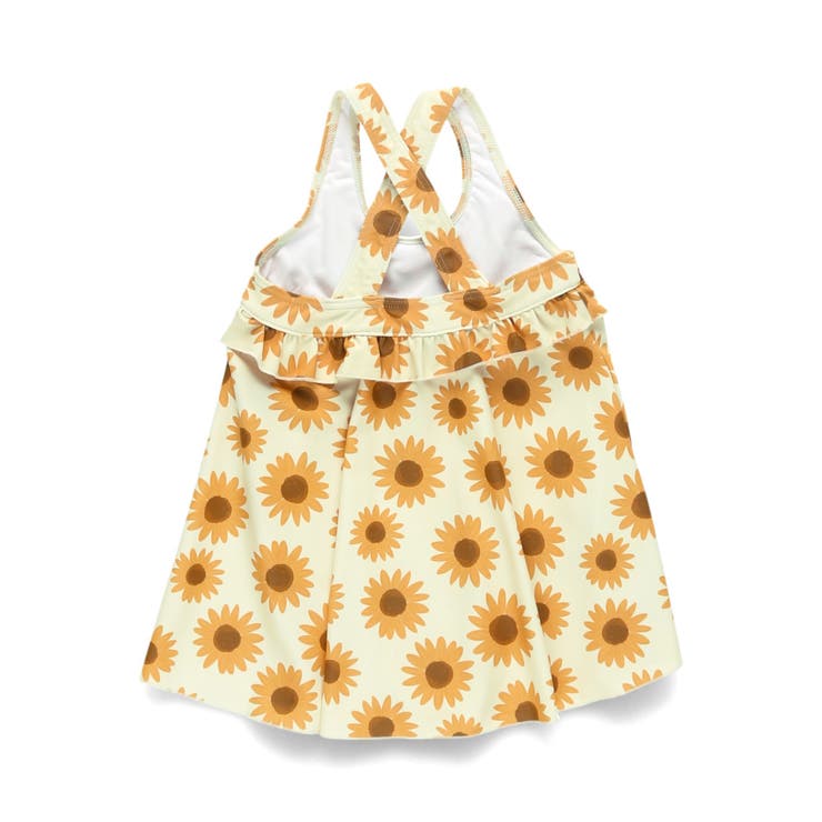 【水着】サンドレス風総柄 ワンピース/花柄/ギンガム チェック | ブランシェス | 詳細画像12 