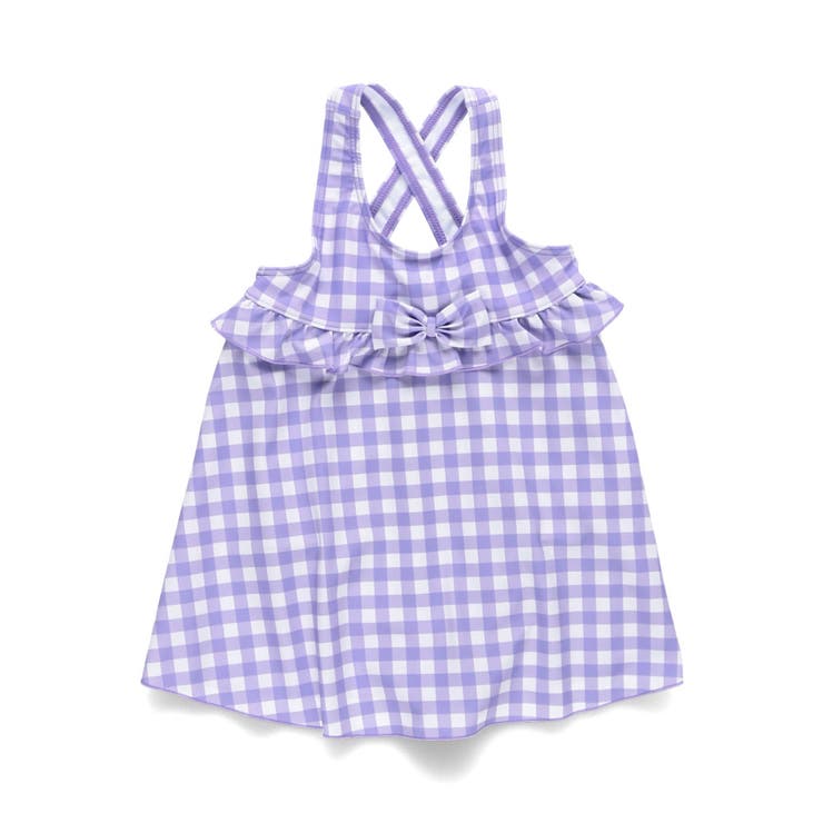 【水着】サンドレス風総柄 ワンピース/花柄/ギンガム チェック | ブランシェス | 詳細画像20 