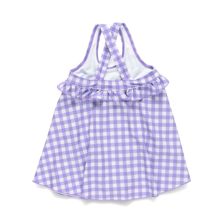 【水着】サンドレス風総柄 ワンピース/花柄/ギンガム チェック | ブランシェス | 詳細画像26 