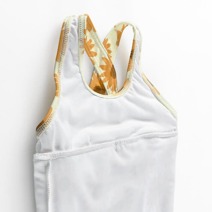 【水着】サンドレス風総柄 ワンピース/花柄/ギンガム チェック | ブランシェス | 詳細画像4 