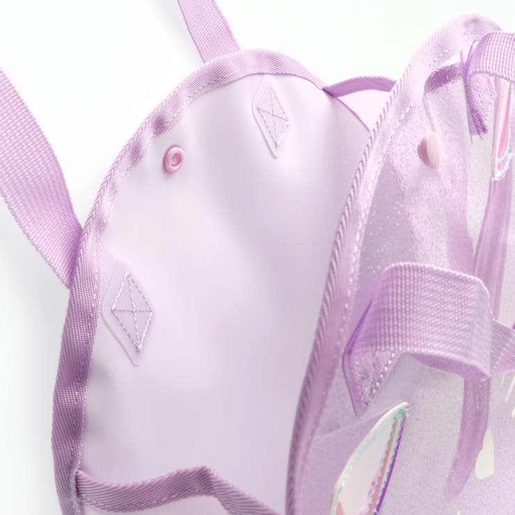 【水着】サークル型/プールバッグ/プール/海水浴/スイミング/ラメ/花柄/猫 | ブランシェス | 詳細画像10 