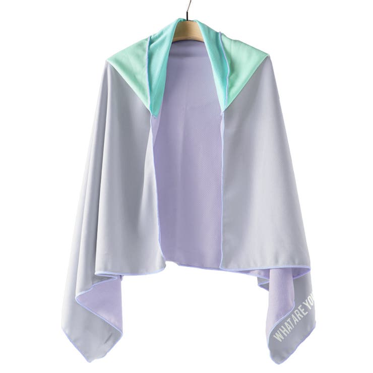 ラベンダー | 【接触冷感】フローズンメッシュフードタオル/タオル/夏/バスタオル/熱中症対策 | ブランシェス