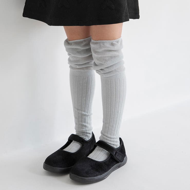 グレー | シアー切替ハイソックス | ブランシェス