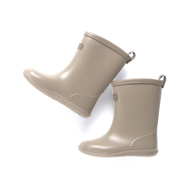 ブラウン | キッズ ワッペン付きレインブーツ | ブランシェス