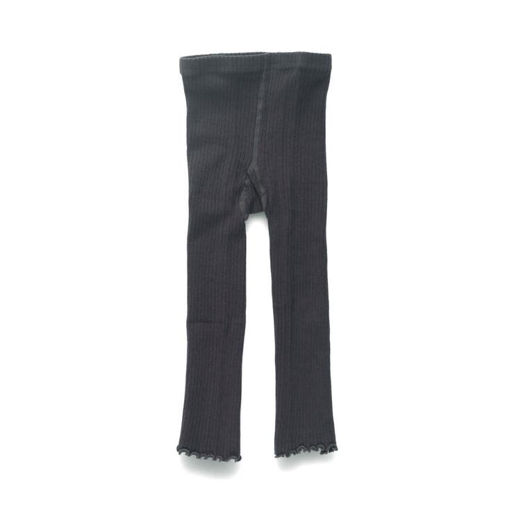 チャコールグレー | リブスパッツ | ブランシェス