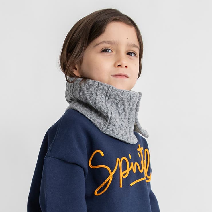 【あったか】ケーブル柄ネックウォーマー/スヌード/マフラー | ブランシェス | 詳細画像12 