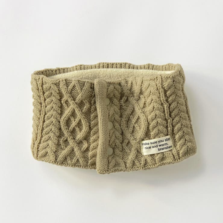 【あったか】ケーブル柄ネックウォーマー/スヌード/マフラー | ブランシェス | 詳細画像2 