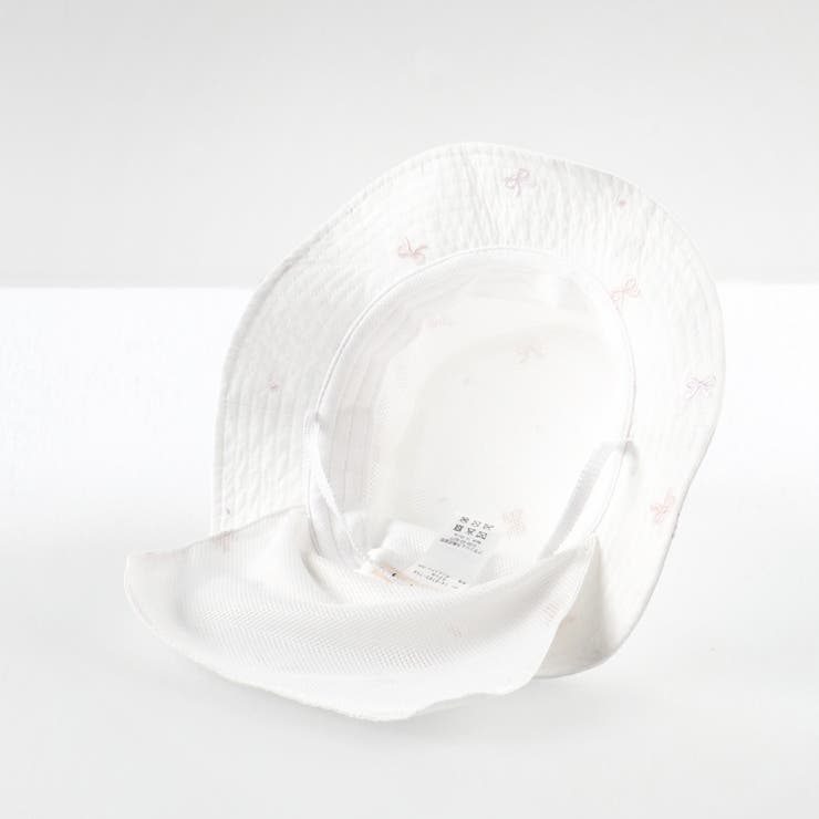 日よけ付き刺しゅうハット | ブランシェス | 詳細画像4 