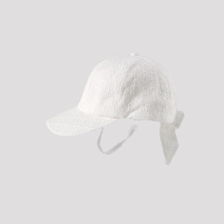 カットワークレースリボンキャップ | ブランシェス | 詳細画像6 