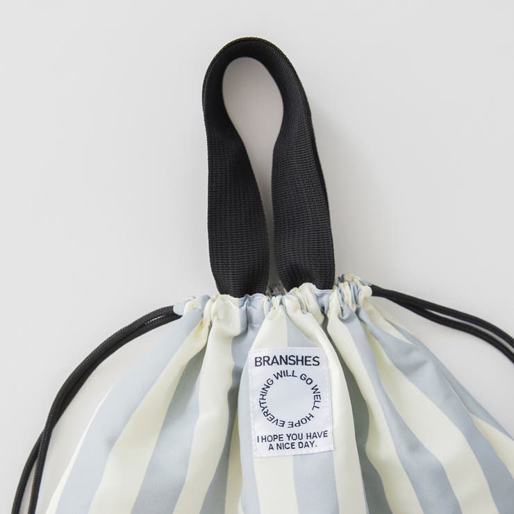 持ち手付き巾着/シューズバッグ/上履き 入れ/シューズ/通学/通園/バッグ | ブランシェス | 詳細画像11 