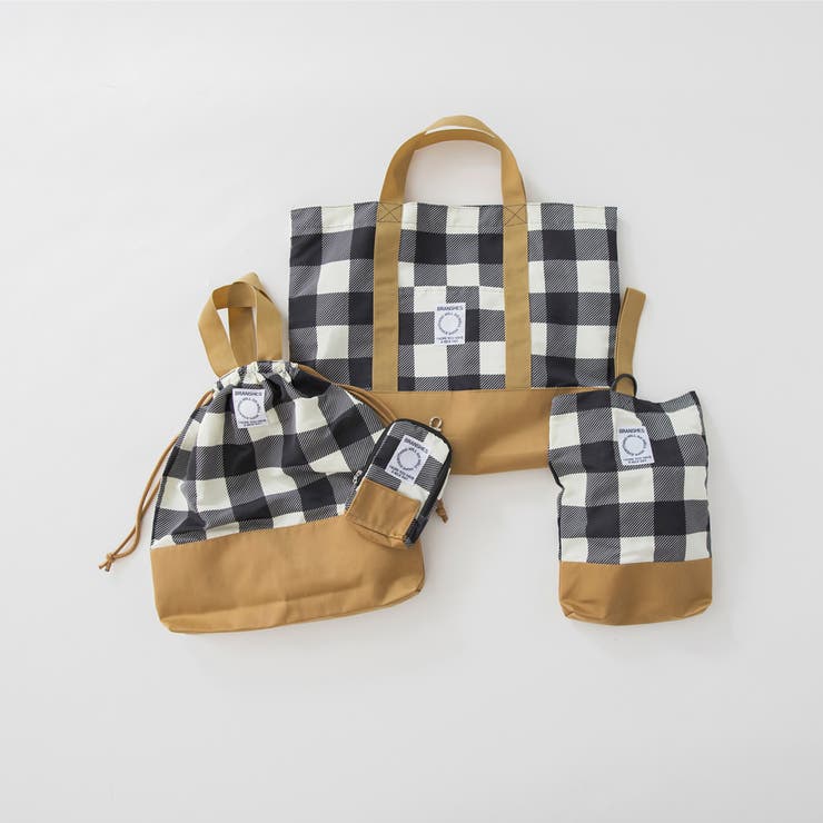 持ち手付き巾着/シューズバッグ/上履き 入れ/シューズ/通学/通園/バッグ | ブランシェス | 詳細画像4 