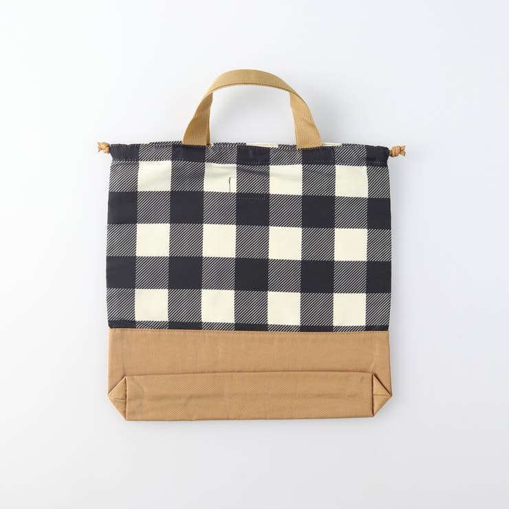 持ち手付き巾着/シューズバッグ/上履き 入れ/シューズ/通学/通園/バッグ | ブランシェス | 詳細画像5 