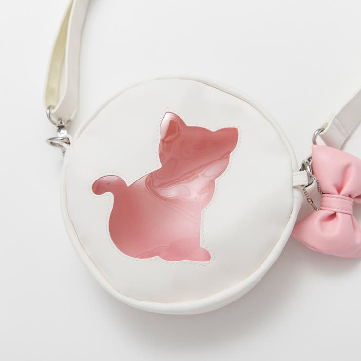 リボンチャーム付きクリアポシェット | ブランシェス | 詳細画像2 