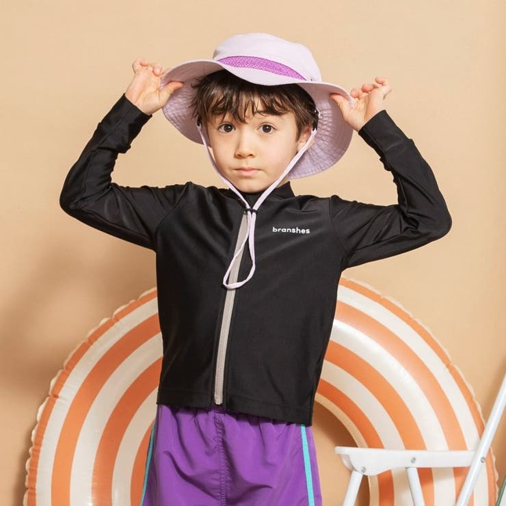 【水着 / SWIM】長袖ラッシュガード | ブランシェス | 詳細画像15 