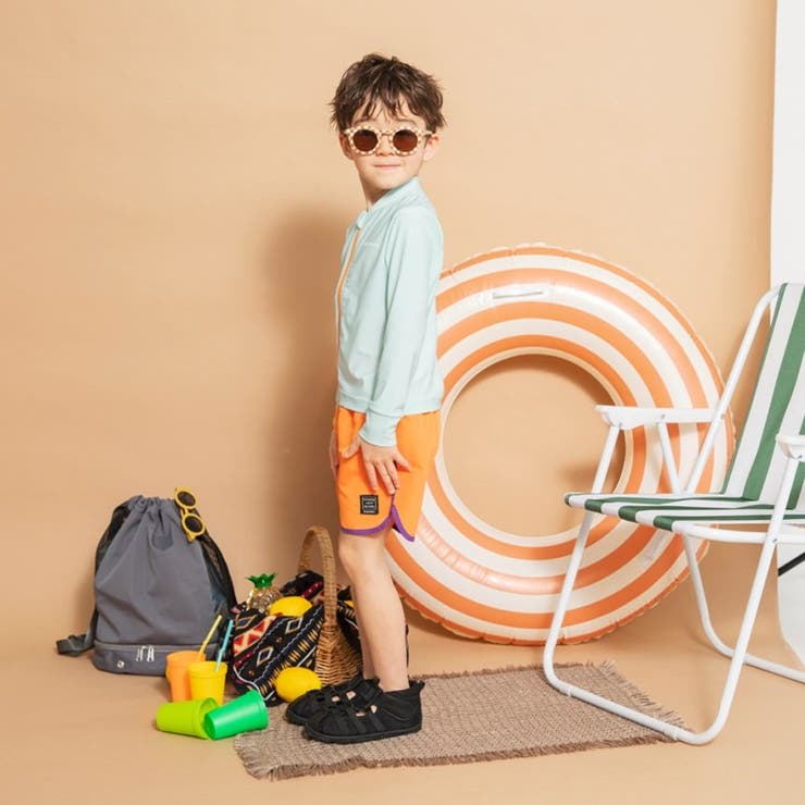 【水着 / SWIM】長袖ラッシュガード | ブランシェス | 詳細画像5 