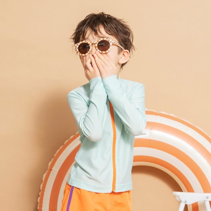 ライトグリーン | 【水着 / SWIM】長袖ラッシュガード | ブランシェス