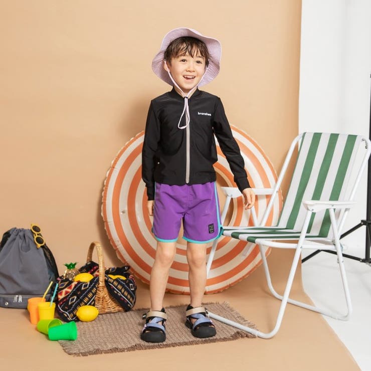 【水着 / SWIM】配色サーフパンツ | ブランシェス | 詳細画像22 