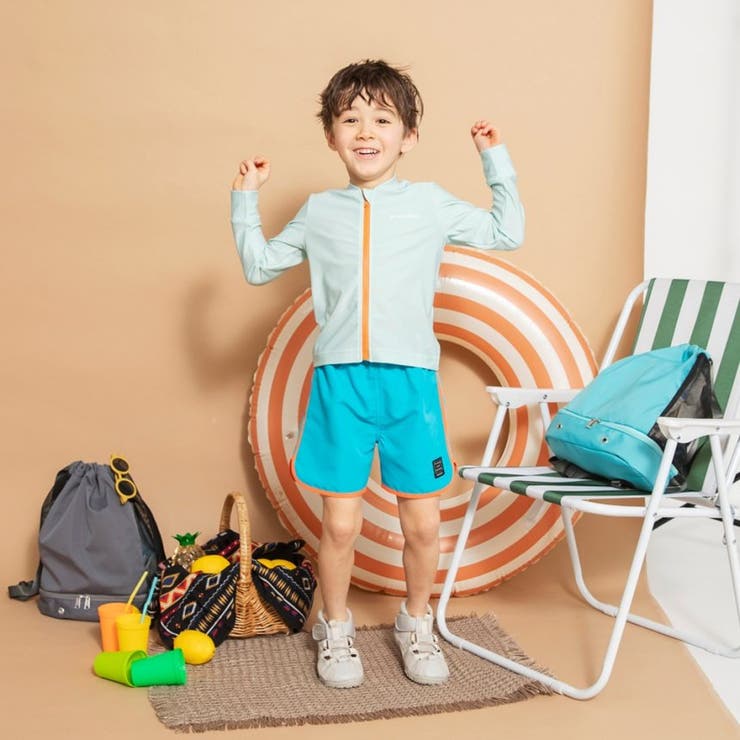 【水着 / SWIM】配色サーフパンツ | ブランシェス | 詳細画像3 