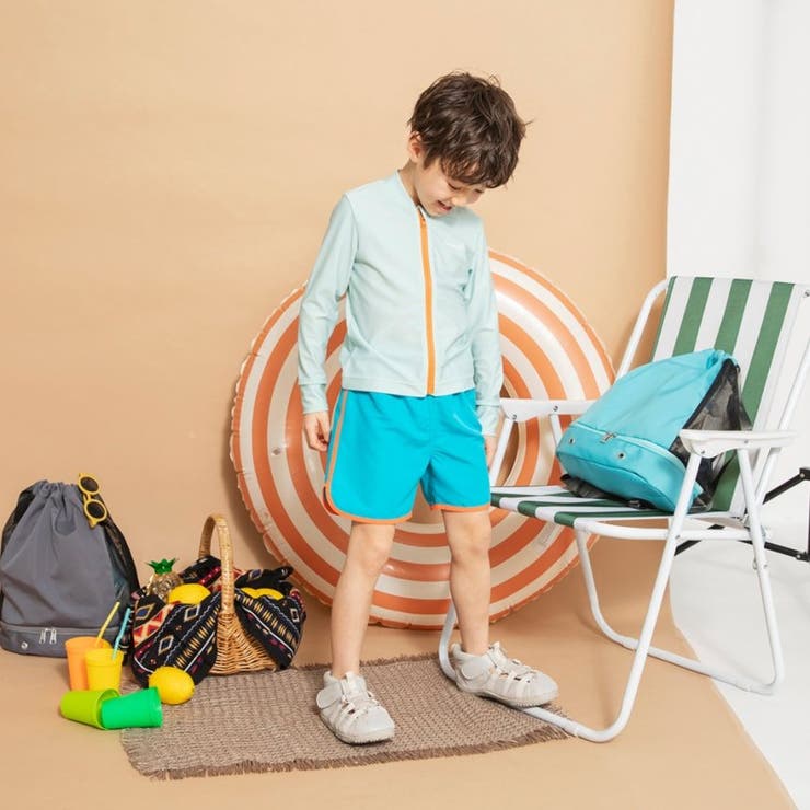 【水着 / SWIM】配色サーフパンツ | ブランシェス | 詳細画像4 