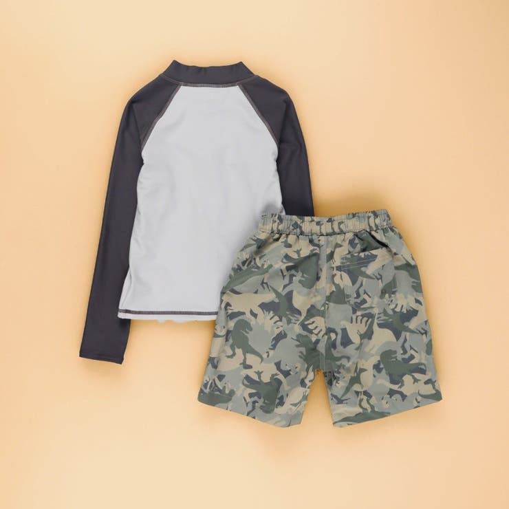 【水着 / SWIM】長袖ラッシュガード＆サーフパンツセット | ブランシェス | 詳細画像21 