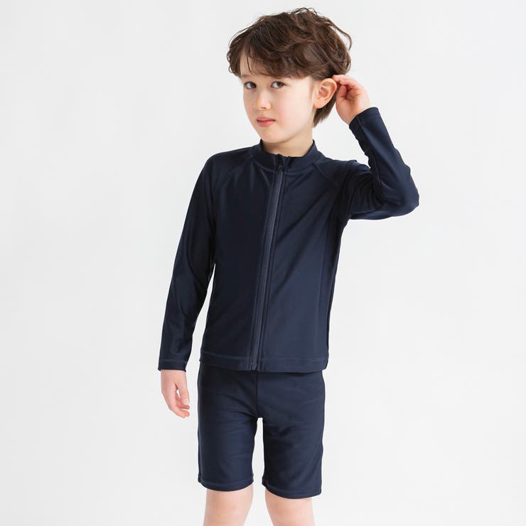 【スクール水着/SWIM】長袖ラッシュガード | ブランシェス | 詳細画像6 