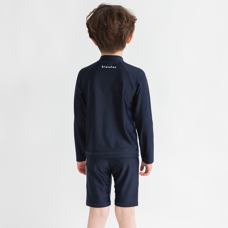 【スクール水着/SWIM】長袖ラッシュガード | ブランシェス | 詳細画像7 