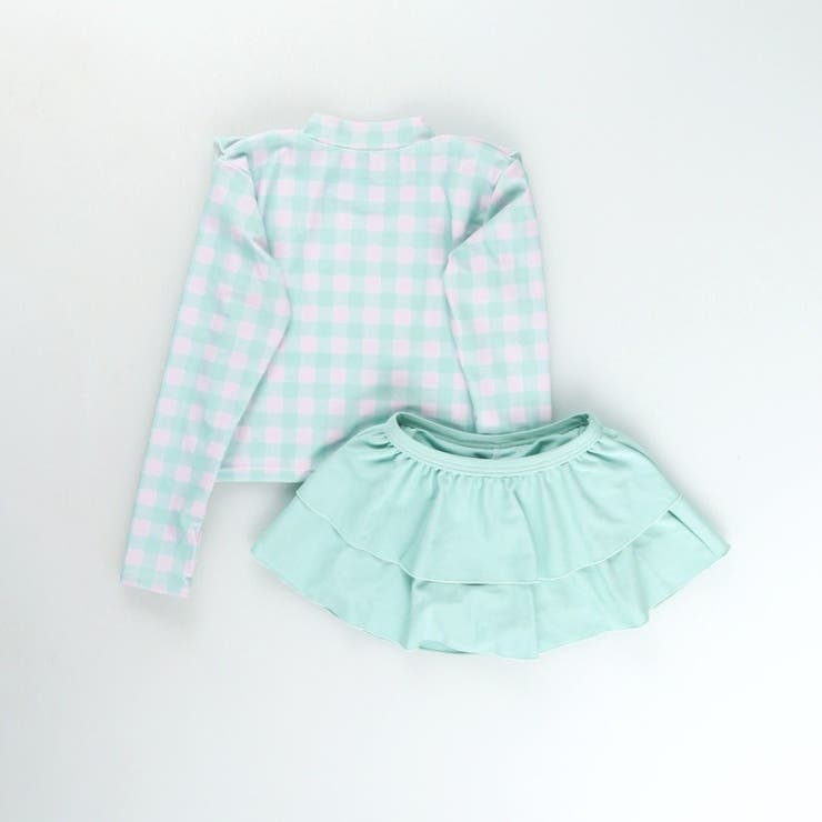 【水着 / SWIM / WEB限定】長袖ラッシュガード＆スカパン２点セット | ブランシェス | 詳細画像30 