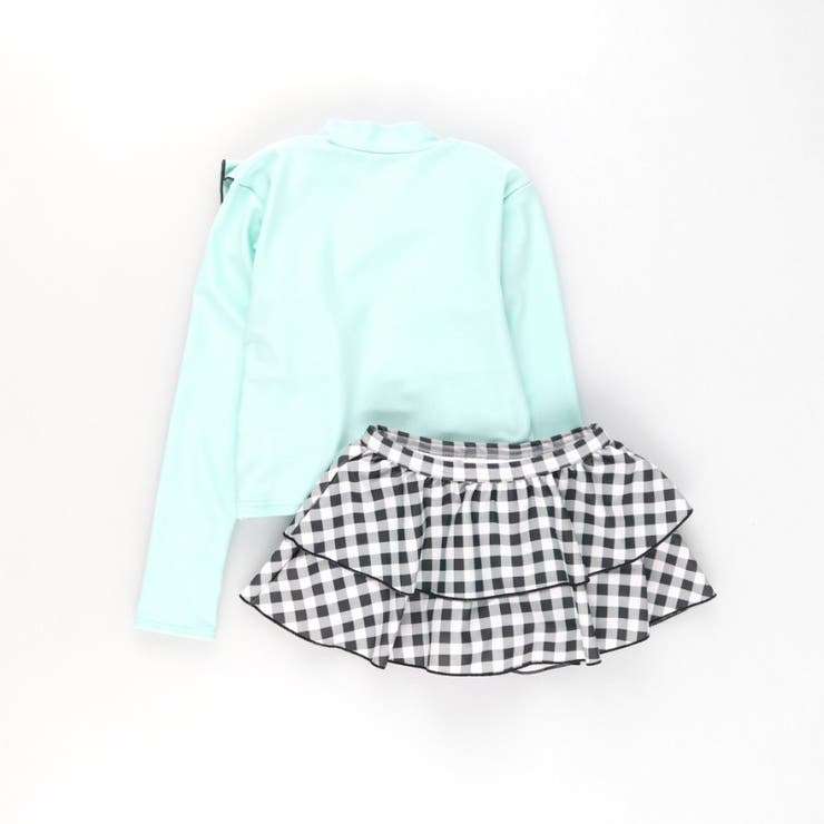 【水着 / SWIM / WEB限定】長袖ラッシュガード＆スカパン２点セット | ブランシェス | 詳細画像7 