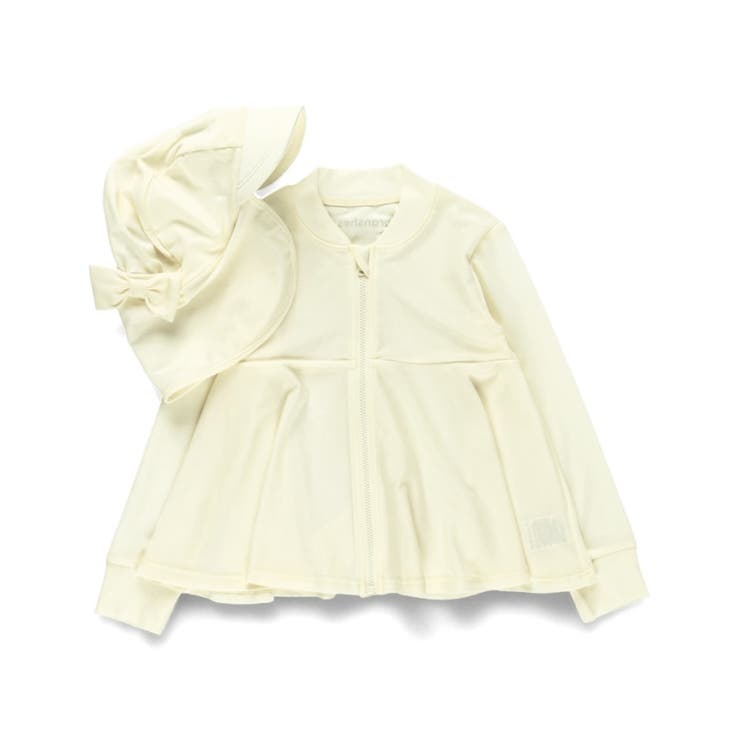 【水着 / SWIM】フレアペプラム長袖ラッシュガード | ブランシェス | 詳細画像11 