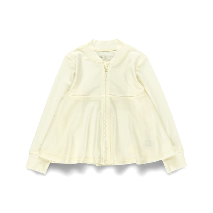 【水着 / SWIM】フレアペプラム長袖ラッシュガード | ブランシェス | 詳細画像2 