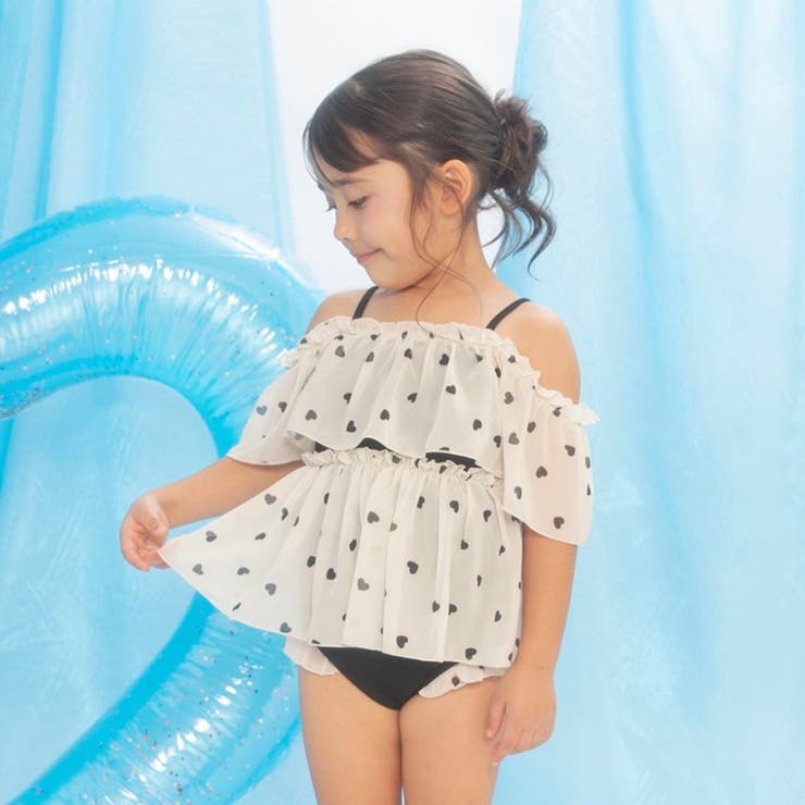 【水着 / SWIM】シャーベットシフォンタンキニ | ブランシェス | 詳細画像16 