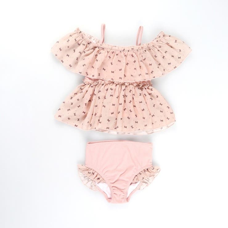 【水着 / SWIM】シャーベットシフォンタンキニ | ブランシェス | 詳細画像2 