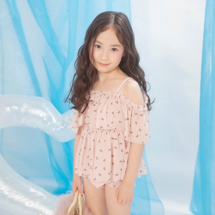 ピンク | 【水着 / SWIM】シャーベットシフォンタンキニ | ブランシェス