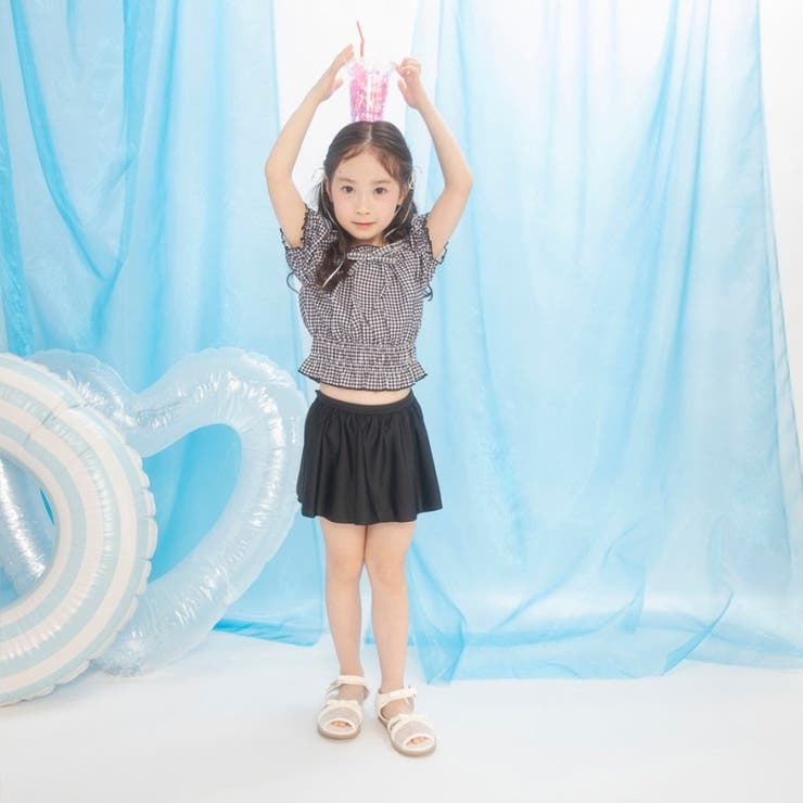 【水着 / SWIM】パフスリーブタンキニ | ブランシェス | 詳細画像13 