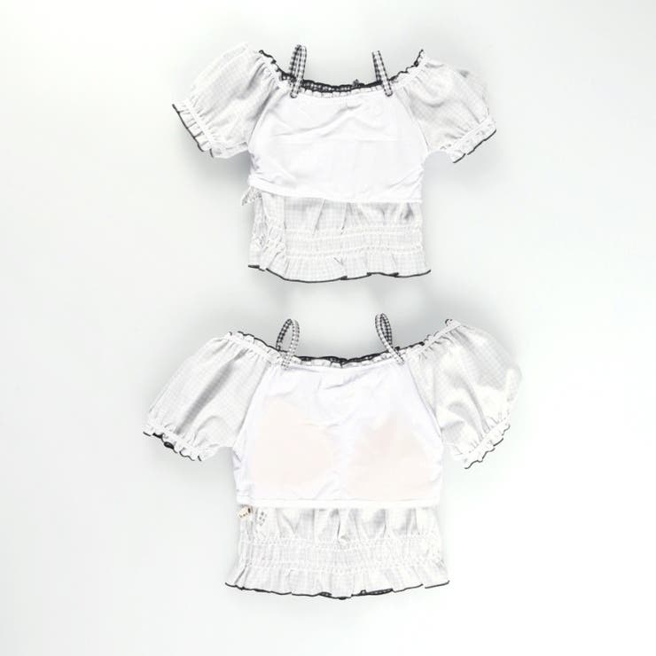 【水着 / SWIM】パフスリーブタンキニ | ブランシェス | 詳細画像17 