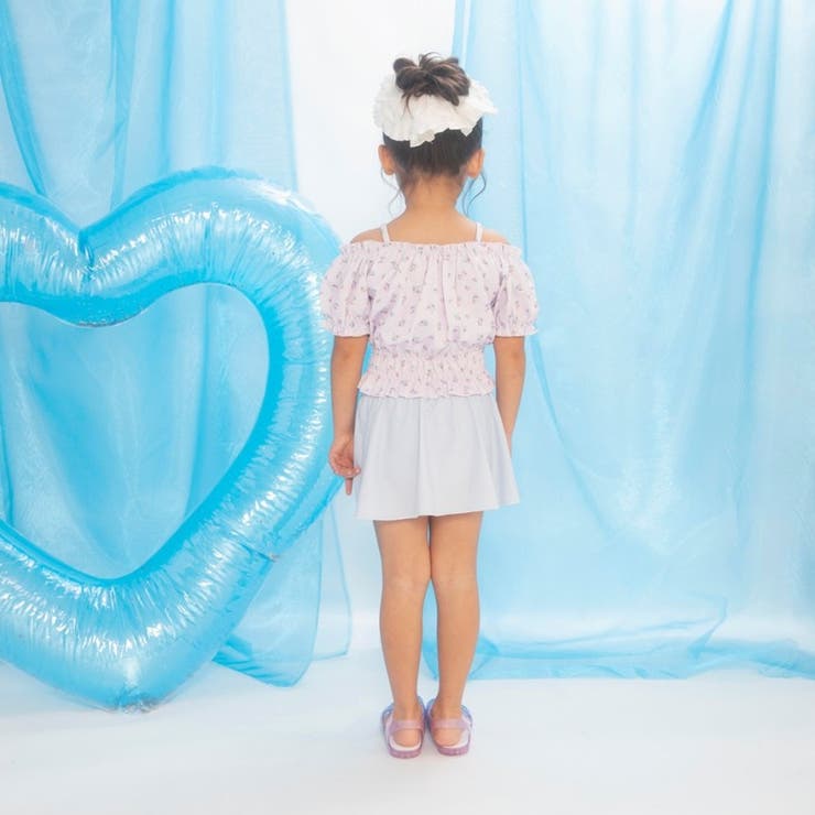 【水着 / SWIM】パフスリーブタンキニ | ブランシェス | 詳細画像7 