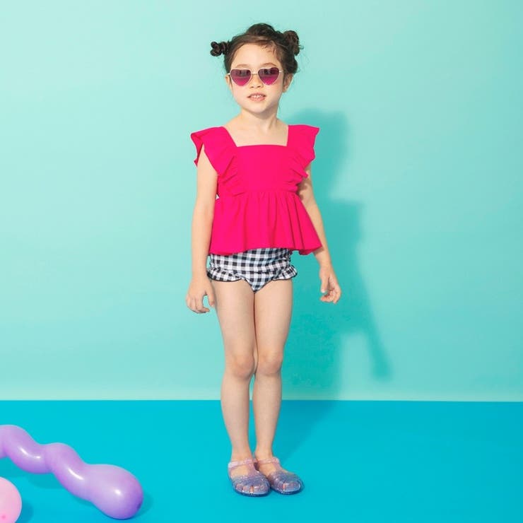 【水着 / SWIM】フリルタンキニ | ブランシェス | 詳細画像12 