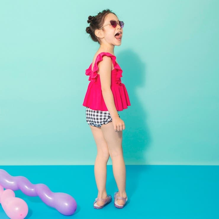 【水着 / SWIM】フリルタンキニ | ブランシェス | 詳細画像14 