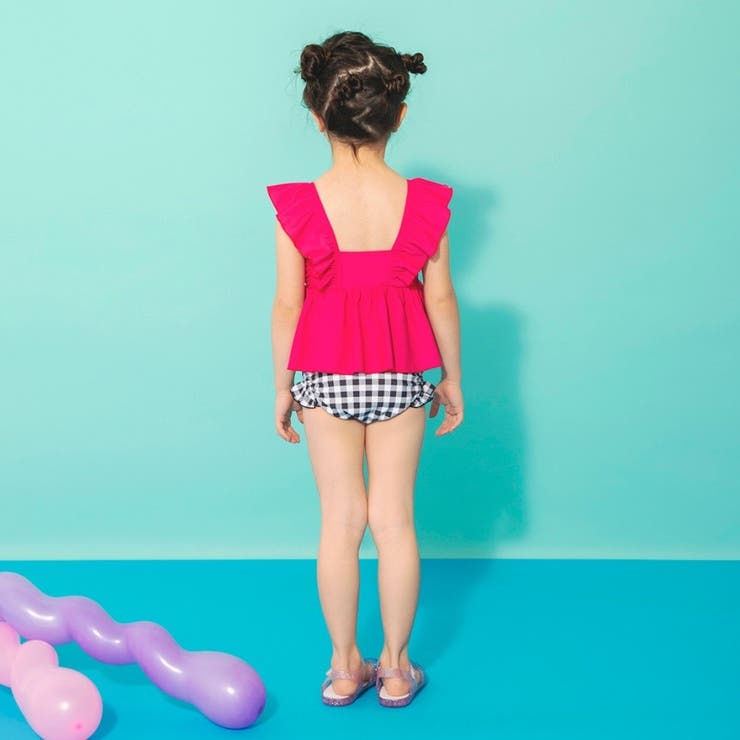 【水着 / SWIM】フリルタンキニ | ブランシェス | 詳細画像15 