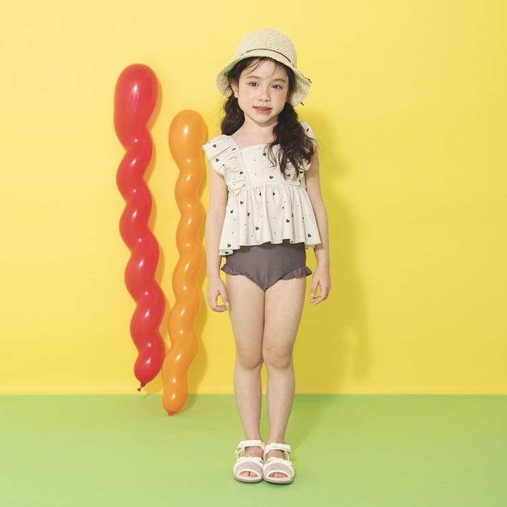 【水着 / SWIM】フリルタンキニ | ブランシェス | 詳細画像3 