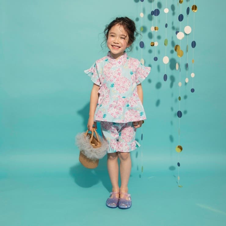 【キッズ】フリル甚平 | ブランシェス | 詳細画像4 